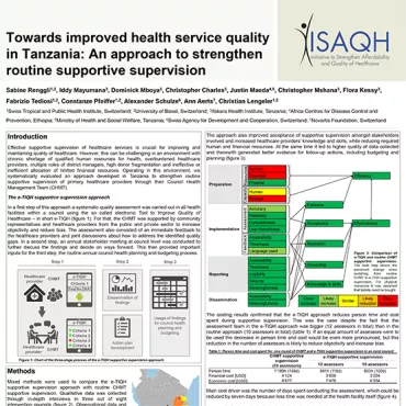 Cover of 2017 - ECTMIH Towards improved health service quality in Tanzania