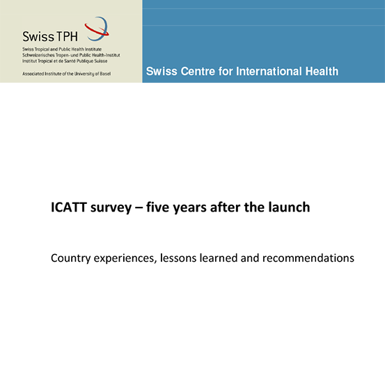 Cover of 2014 - ICATT report Swiss TPH