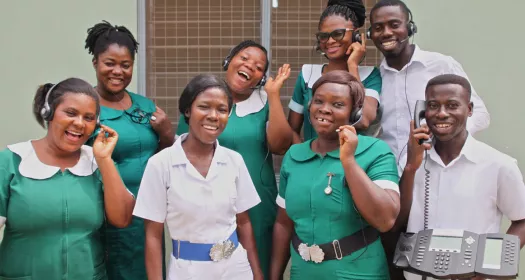 Ghana telemedicine employees