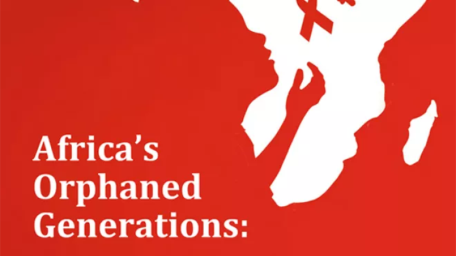 Cover of Africa's Orphaned Generations it takes more than a village to raise a child (REPSSI)