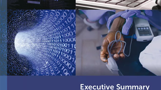Cover of Digital Health A Call for Government Leadership - Executive Summary EN
