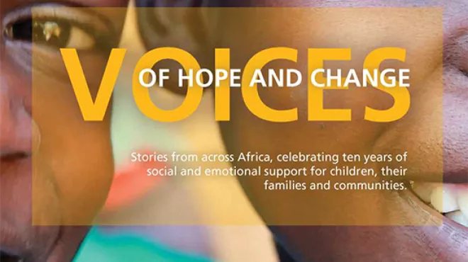 Cover of REPSSI Voices of hope and change