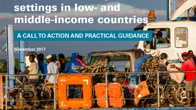 Cover of Paper on NCDs in workplace settings