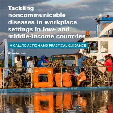 Cover of Paper on NCDs in workplace settings